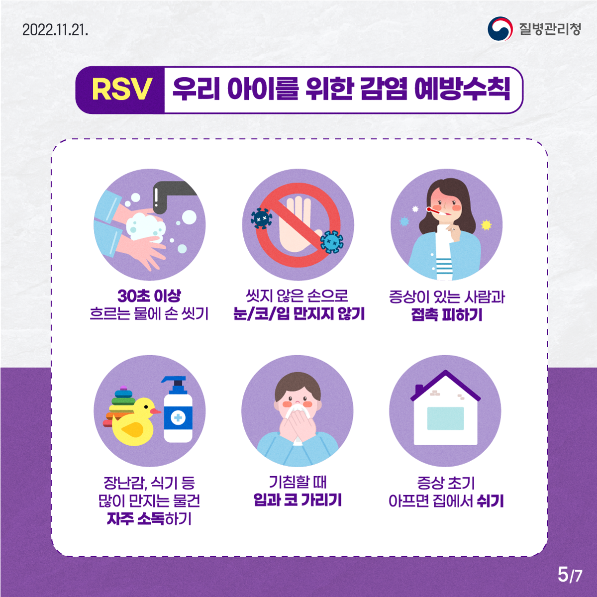 [감염] 호흡기세포융합바이러스(RSV) 감염증 한 달 사이 2.2배 증가 첨부 이미지