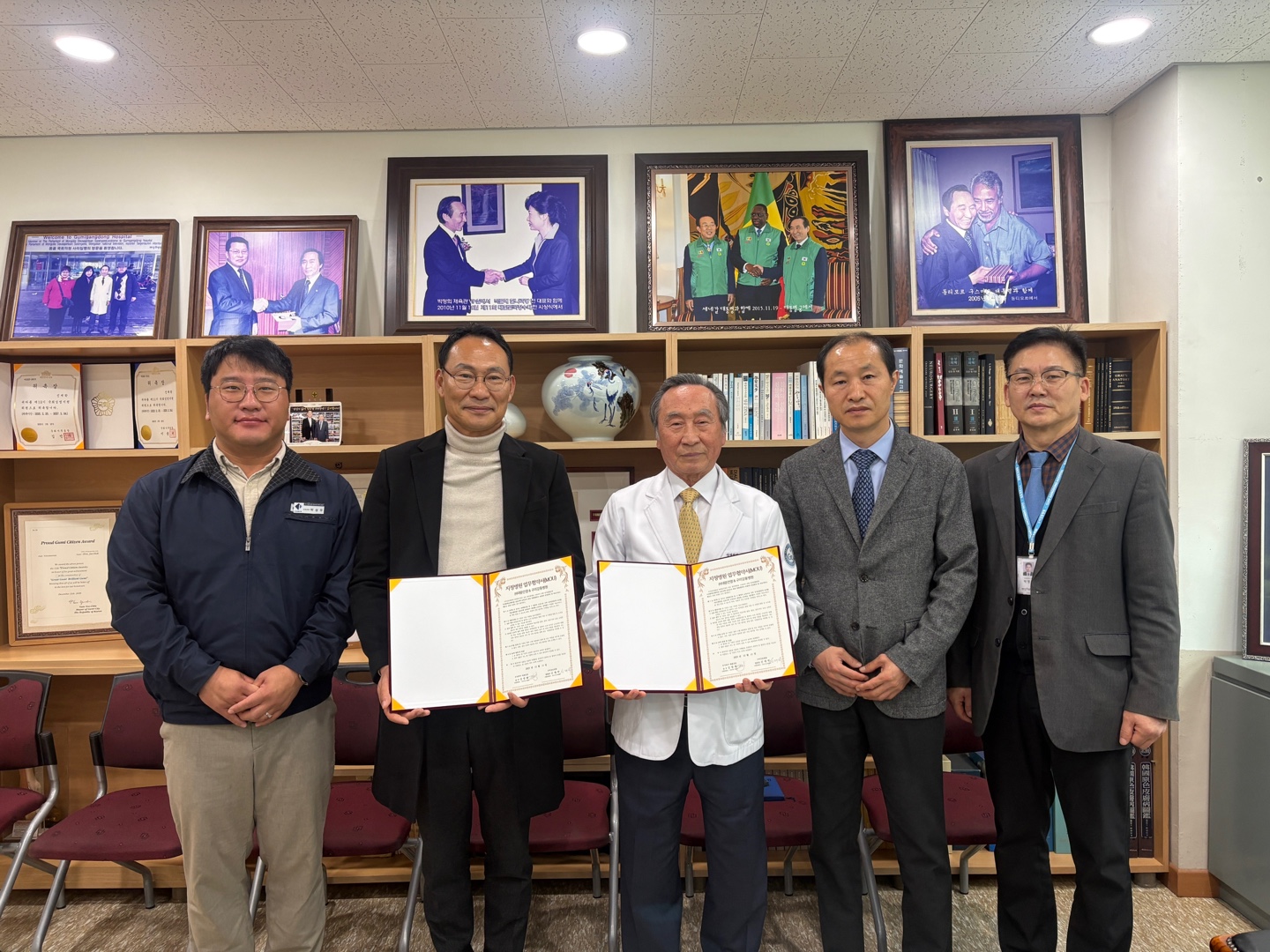 구미강동병원, (주)대광건영 업무협약(MOU) 체결 첨부 이미지